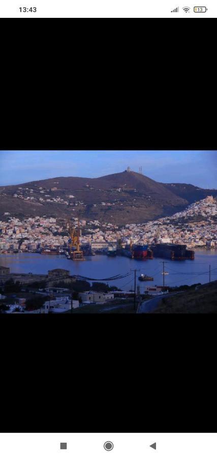 Apartmán Syros House With View Ermupoli Exteriér fotografie